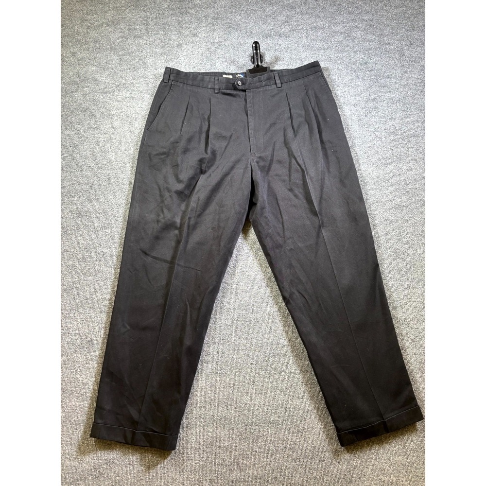 Callaway Pro Spin Pant Mens 42x32 Black Cotton Golf Straight Sports Performance